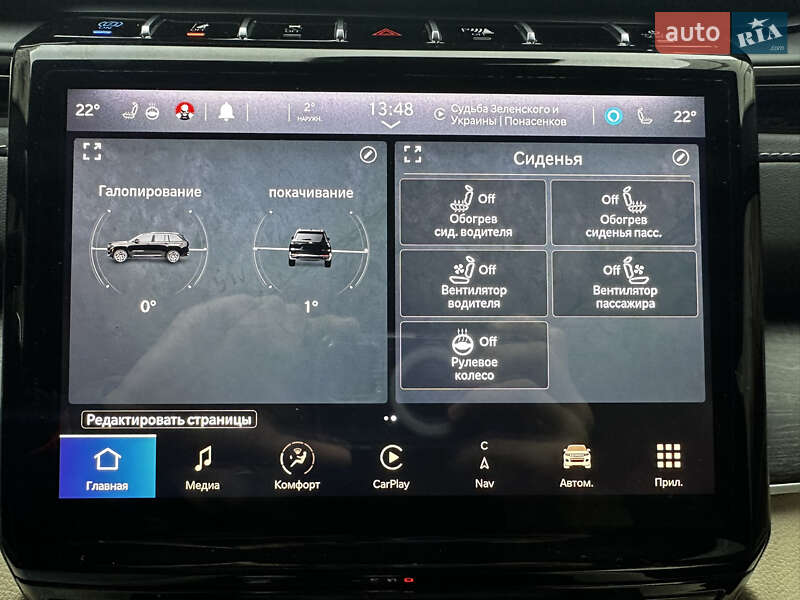 Внедорожник / Кроссовер Jeep Grand Cherokee 2022 в Харькове