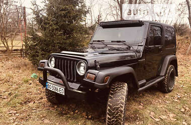Внедорожник / Кроссовер Jeep Wrangler 2001 в Кременце