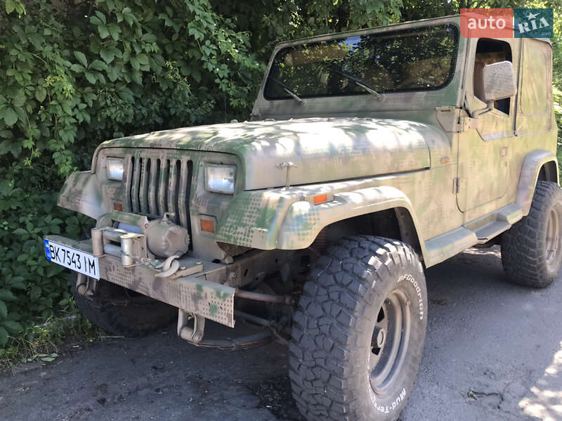 Внедорожник / Кроссовер Jeep Wrangler 1995 в Ровно