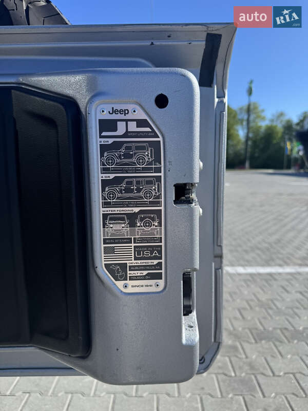 Внедорожник / Кроссовер Jeep Wrangler 2021 в Виннице