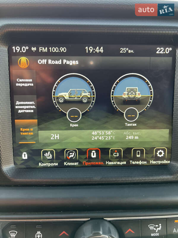 Позашляховик / Кросовер Jeep Wrangler 2022 в Івано-Франківську