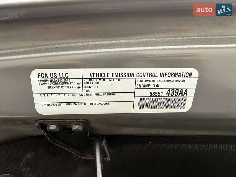 Внедорожник / Кроссовер Jeep Wrangler 2022 в Дубно