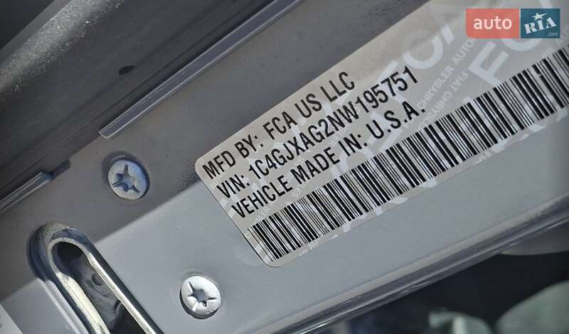 Внедорожник / Кроссовер Jeep Wrangler 2022 в Дубно