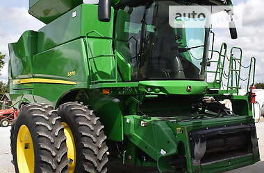 Комбайн зерноуборочный John Deere S 670 2012 в Ровно