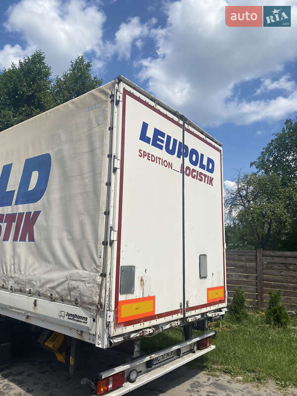 Тентованный борт (штора) - прицеп Jung 2-achs 2012 в Любомле