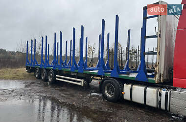 Лесовоз / Сортиментовоз - полуприцеп Kaiser S 3803G 2000 в Сарнах