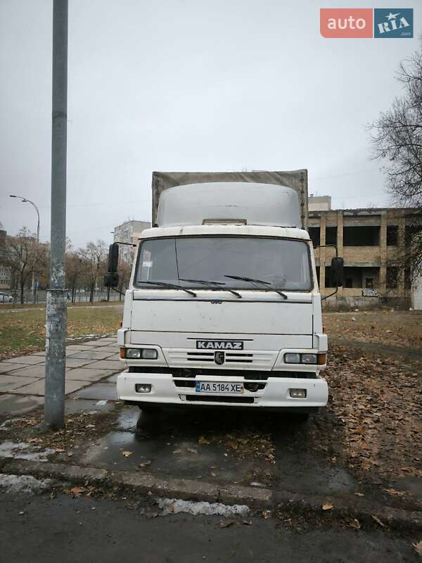 Тентованый КамАЗ 4308 2008 в 