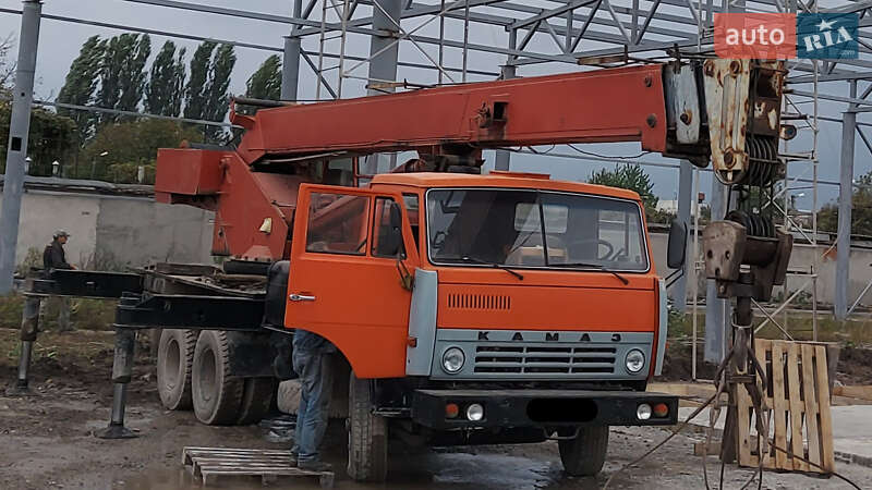 Автокран КамАЗ 53213 1990 в Каменец-Подольском