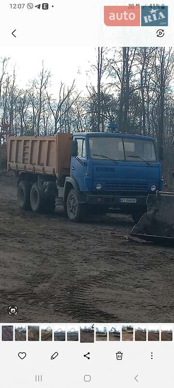 Самоскид КамАЗ 55102 1987 в Рожнятові фото Самоскид КамАЗ 55102 1987 в Рожнятові