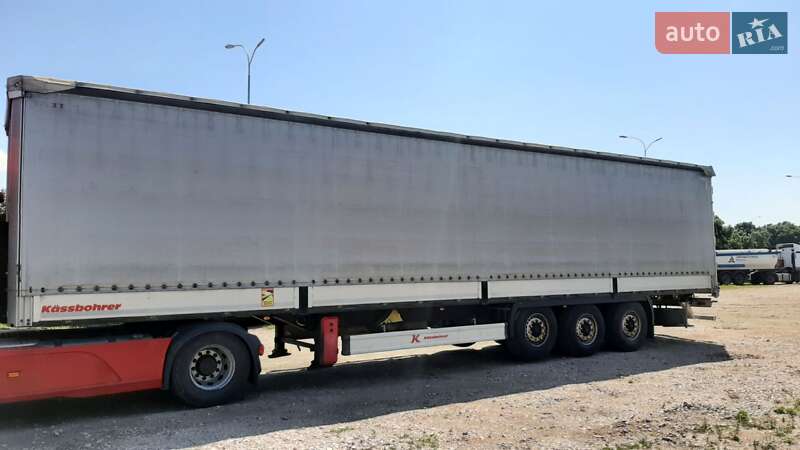 Тентованный борт (штора) - прицеп Kassbohrer Maxima 2017 в Одессе