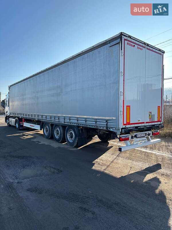 Тентований борт (штора) - напівпричіп Kassbohrer Maxima 2022 в Львові