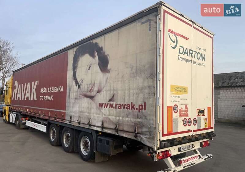 Тентованный борт (штора) - полуприцеп Kassbohrer Maxima 2015 в Ровно фото 7 Тентованный борт (штора) - полуприцеп Kassbohrer Maxima 2015 в Ровно