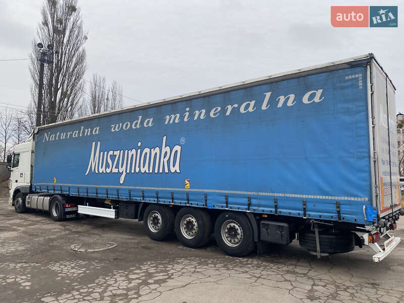 Тентований борт (штора) - напівпричіп Kassbohrer Maxima 2015 в Бучі