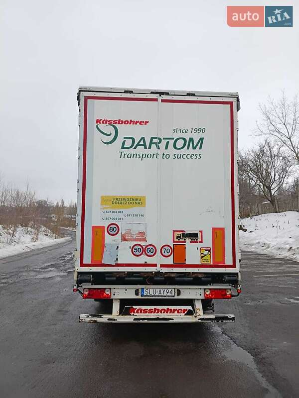 Тентованный борт (штора) - полуприцеп Kassbohrer Maxima 2015 в Ровно фото 3 Тентованный борт (штора) - полуприцеп Kassbohrer Maxima 2015 в Ровно