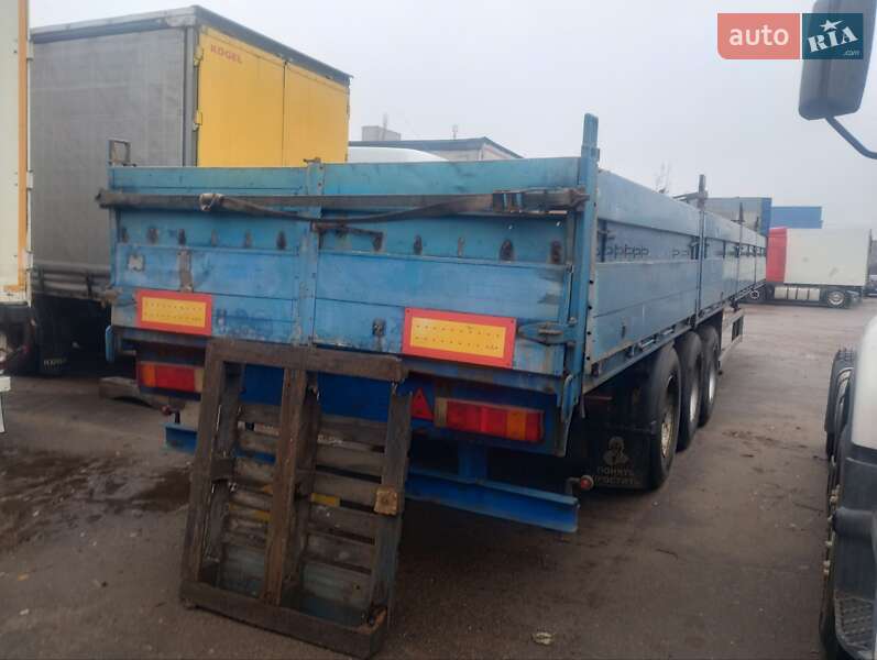 Бортовой полуприцеп Kassbohrer SB 10 24L 1991 в Киеве
