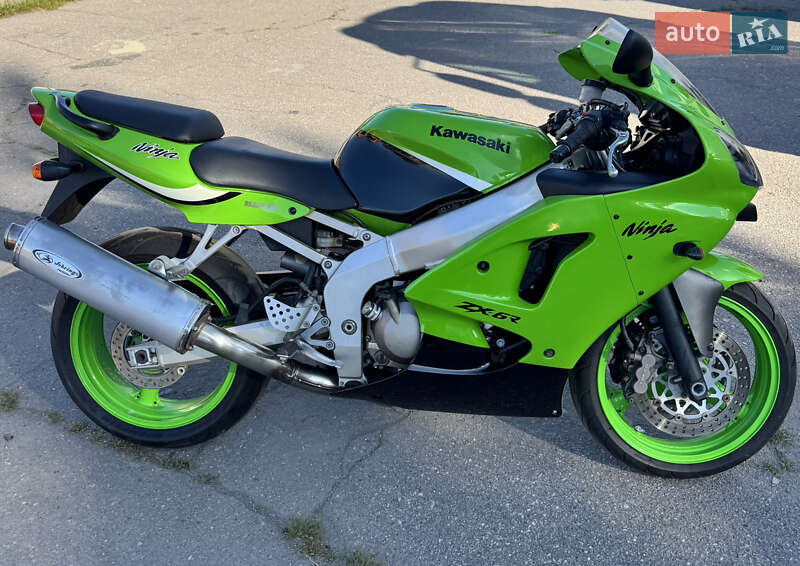 Спортбайк Kawasaki Ninja 636 ZX-6R 2002 в Кременчуге