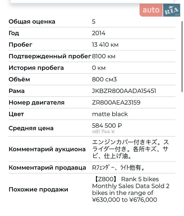 Мотоцикл Без обтекателей (Naked bike) Kawasaki Z 800 2013 в Сновске фото 17 Мотоцикл Без обтекателей (Naked bike) Kawasaki Z 800 2013 в Сновске