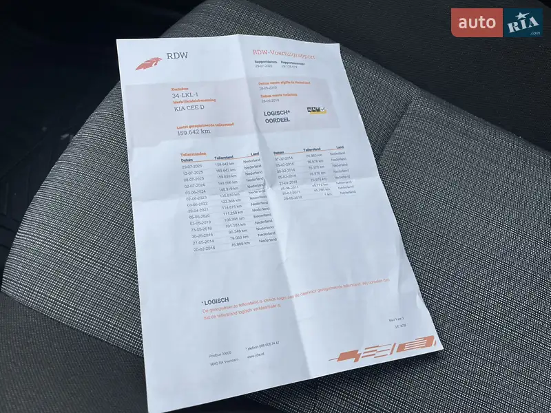 Універсал Kia Ceed 2010 в Луцьку документ