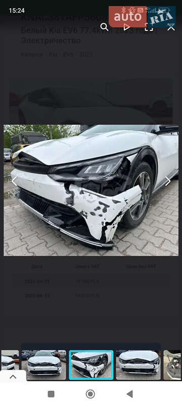 Внедорожник / Кроссовер Kia EV6 2023 в Умани