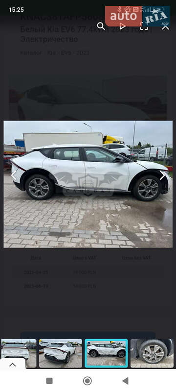 Внедорожник / Кроссовер Kia EV6 2023 в Умани