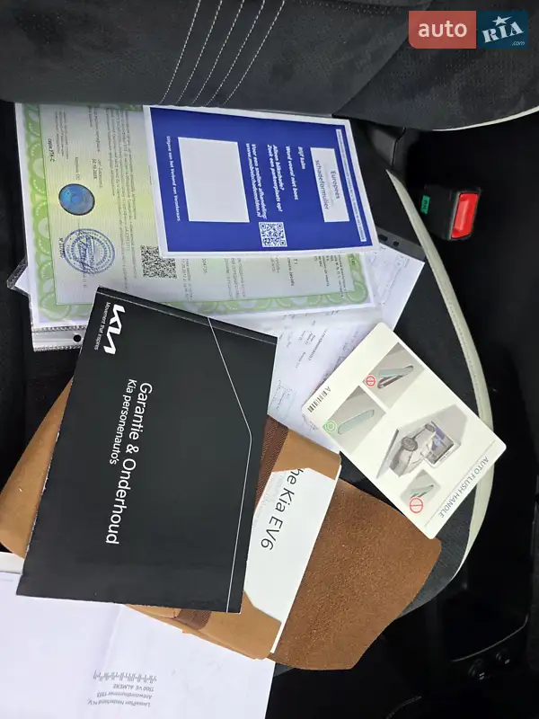 Внедорожник / Кроссовер Kia EV6 2021 в Самборе документ 2 фото Внедорожник / Кроссовер Kia EV6 2021 в Самборе документ