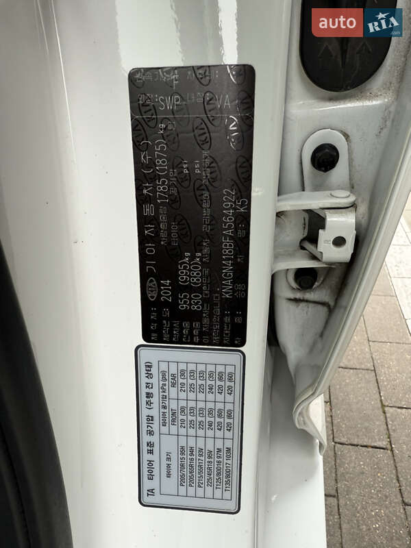 Седан Kia K5 2014 в Одесі фото 26 Седан Kia K5 2014 в Одесі