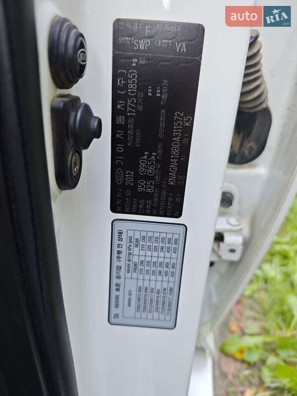 Седан Kia K5 2012 в Костополе фото 10 Седан Kia K5 2012 в Костополе