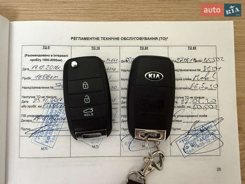 Седан Kia Rio 2016 в Кривом Роге