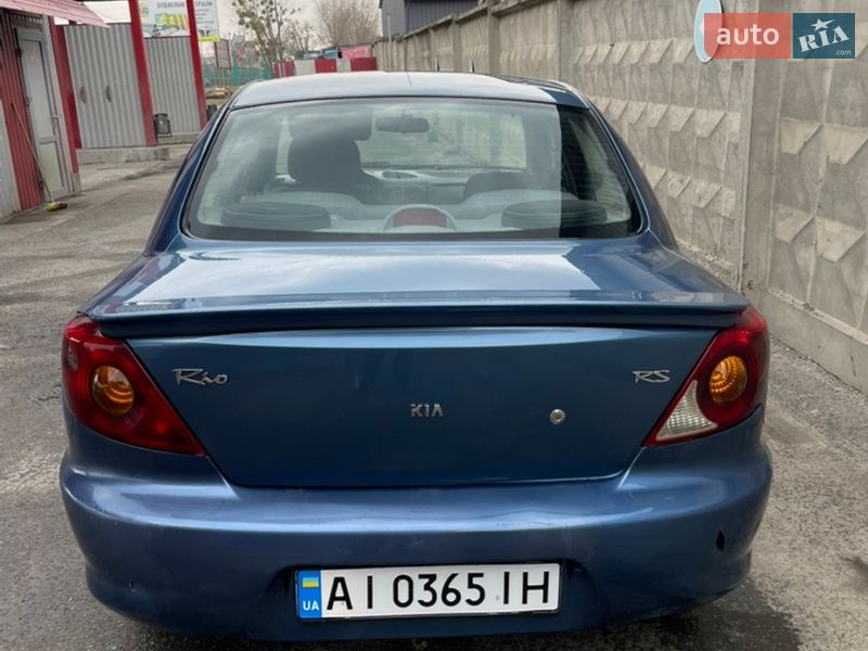 Седан Kia Rio 2002 в Вышгороде фото 5 Седан Kia Rio 2002 в Вышгороде