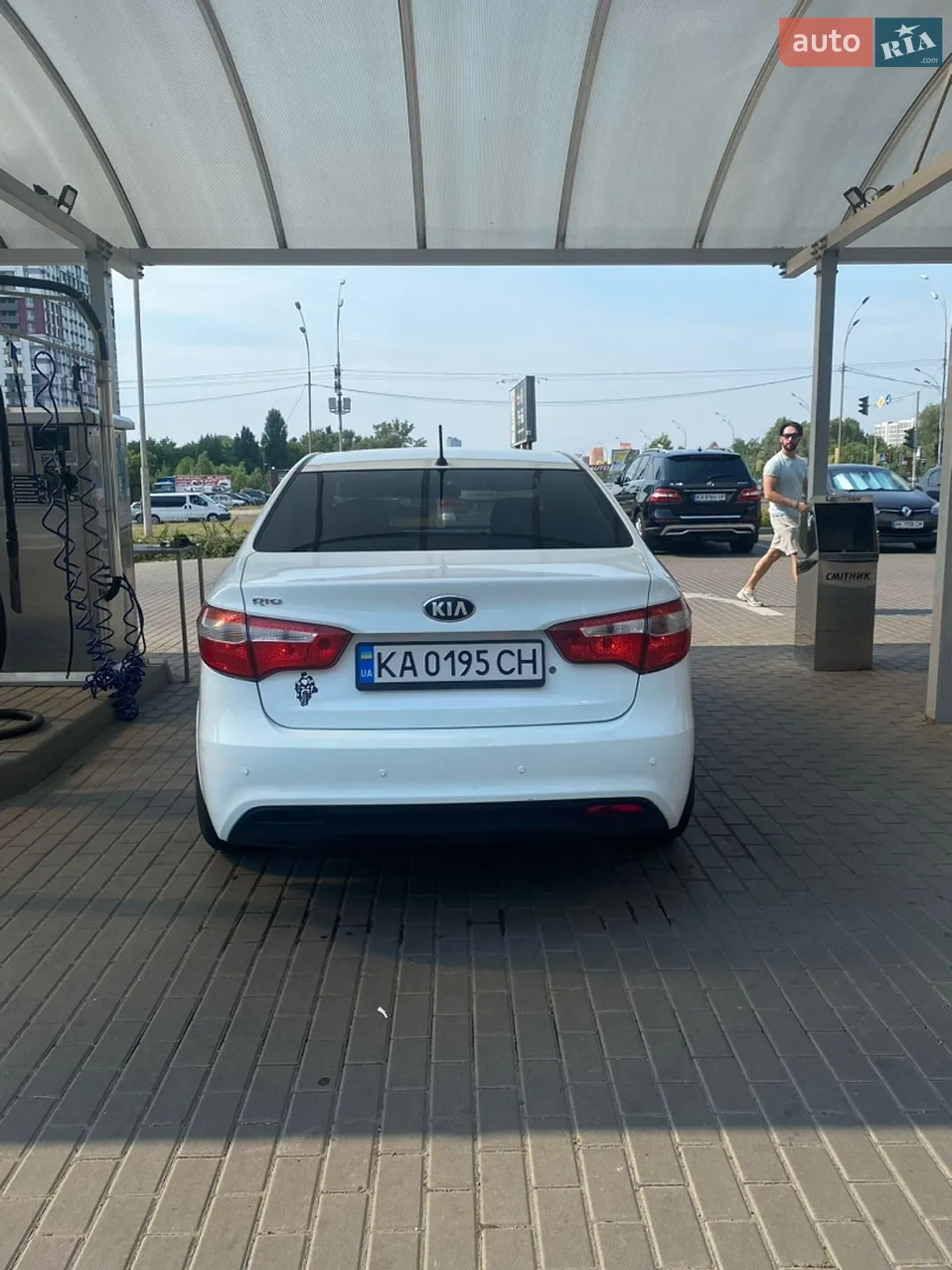 Kia Rio 2013 VIN Z94CB41AADR107155 фото оголошення 4 з 5