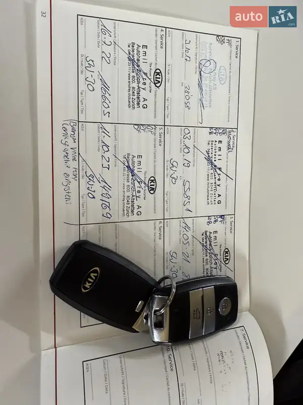 Внедорожник / Кроссовер Kia Sorento 2016 в Ровно документ