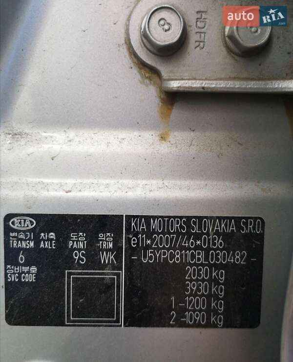 Внедорожник / Кроссовер Kia Sportage 2010 в Кременчуге