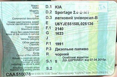Внедорожник / Кроссовер Kia Sportage 2008 в Умани