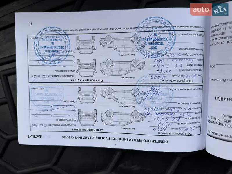 Позашляховик / Кросовер Kia Stonic 2022 в Києві документ