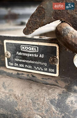 Самосвал прицеп Kogel AWE 2003 в 