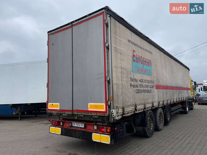 Тентований борт (штора) - напівпричіп Kogel LPH-335 2008 в Рівному