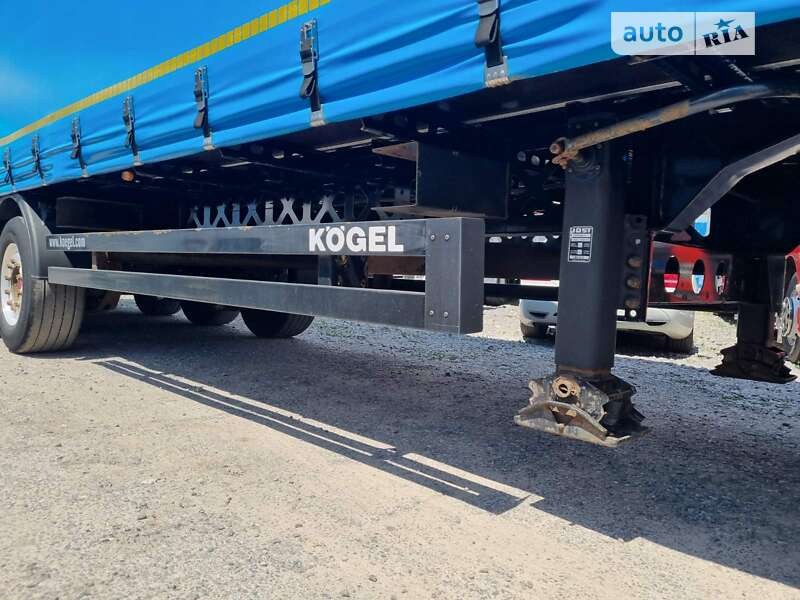 Тентованный борт (штора) - полуприцеп Kogel S 24 2017 в Виннице
