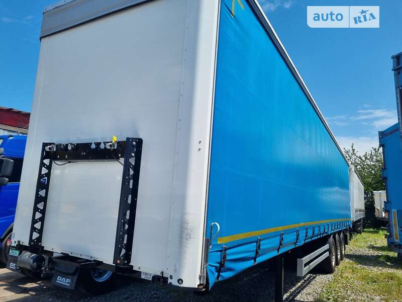 Тентованный борт (штора) - полуприцеп Kogel S 24 2017 в Виннице