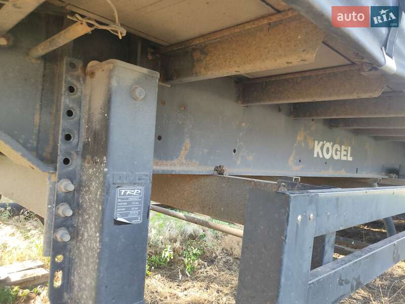 Тентованный борт (штора) - полуприцеп Kogel S 24 2009 в Гадяче фото 9 Тентованный борт (штора) - полуприцеп Kogel S 24 2009 в Гадяче