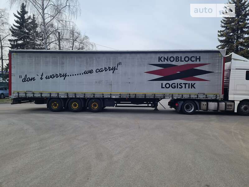 Тентований борт (штора) - напівпричіп Kogel S 24 2013 в Харкові