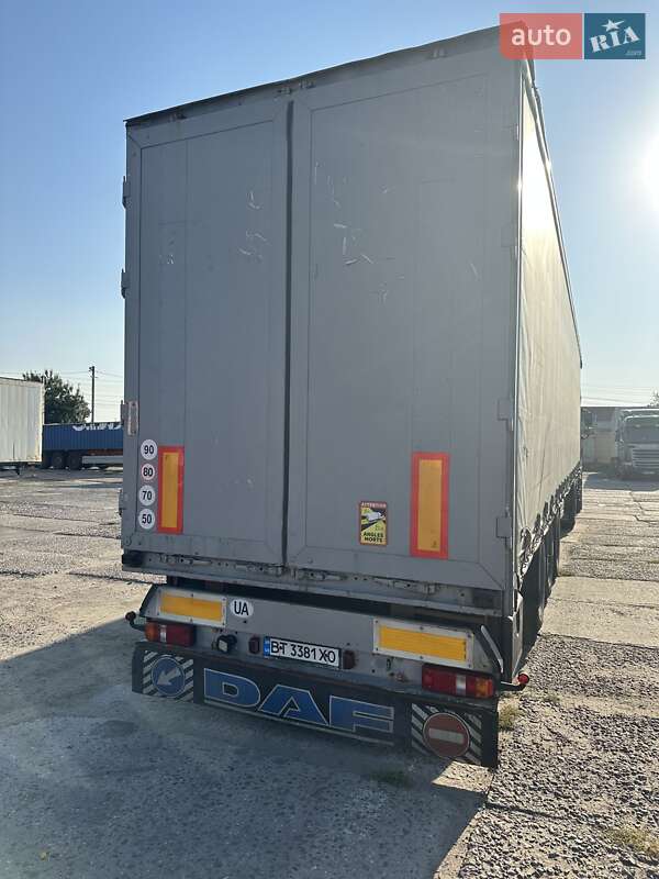 Тентованный борт (штора) - полуприцеп Kogel S 24 2007 в Одессе