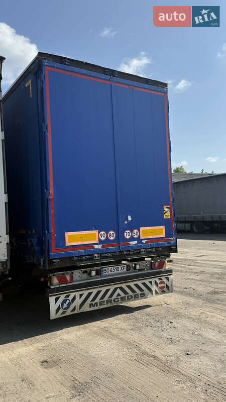 Тентованный борт (штора) - полуприцеп Kogel S 24 2011 в Тернополе