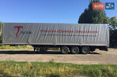 Тентованный борт (штора) - полуприцеп Kogel S 24 2007 в 