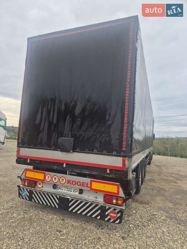 Бортовой полуприцеп Kogel S 24 2007 в Иршаве