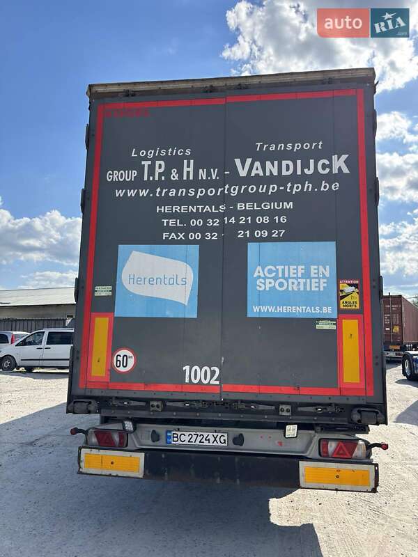 Тентований борт (штора) - напівпричіп Kogel S 24 2015 в Львові фото 2 Тентований борт (штора) - напівпричіп Kogel S 24 2015 в Львові