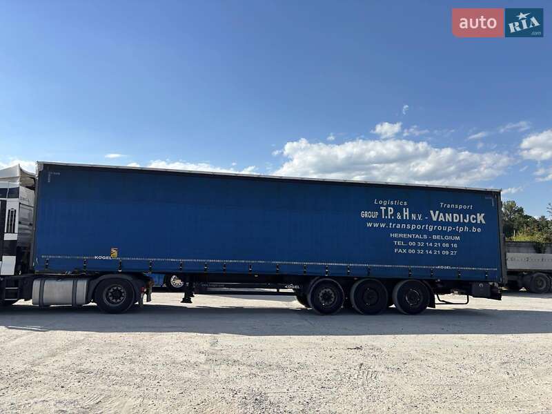 Тентований борт (штора) - напівпричіп Kogel S 24 2015 в Львові фото 6 Тентований борт (штора) - напівпричіп Kogel S 24 2015 в Львові