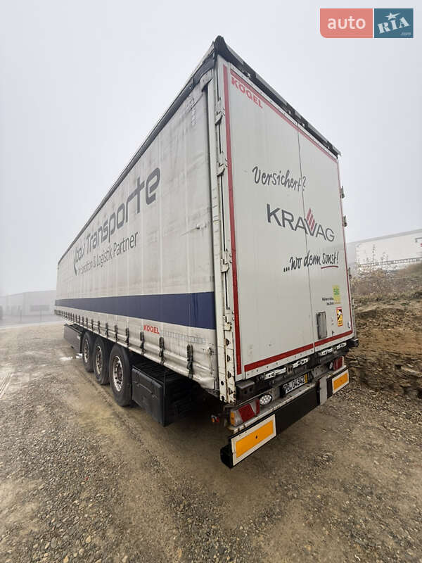 Тентований борт (штора) - напівпричіп Kogel S 24 2019 в Чернівцях