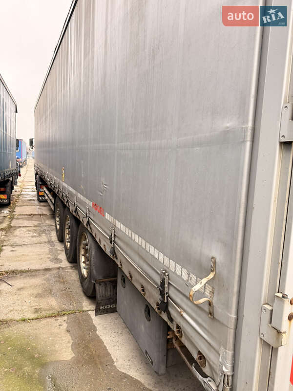 Тентованный борт (штора) - полуприцеп Kogel S 24 2016 в Люботине