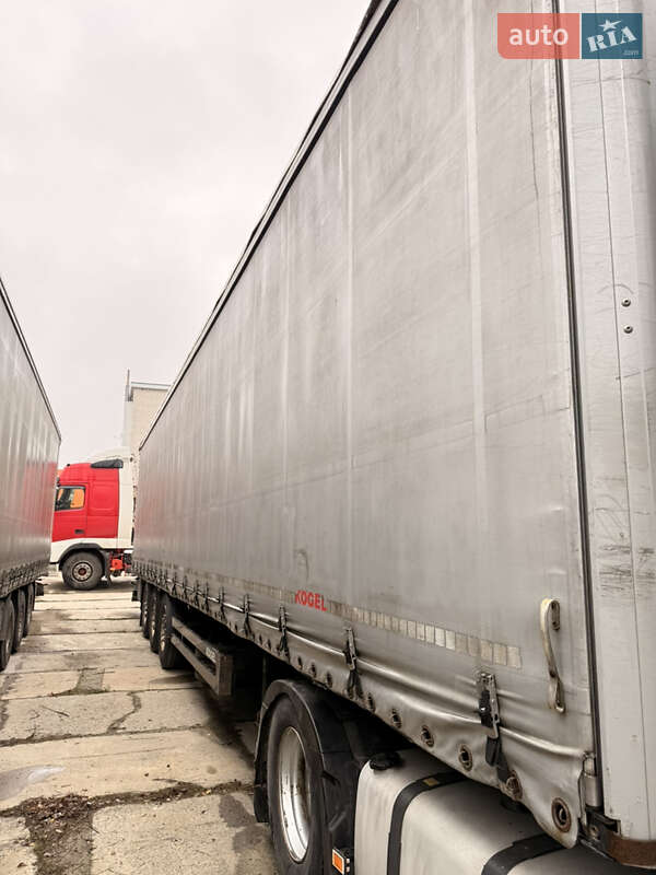 Тентованный борт (штора) - полуприцеп Kogel S 24 2016 в Люботине