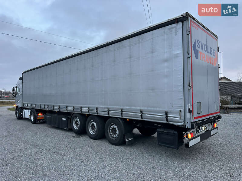 Тентованный борт (штора) - полуприцеп Kogel S 24 2016 в Житомире